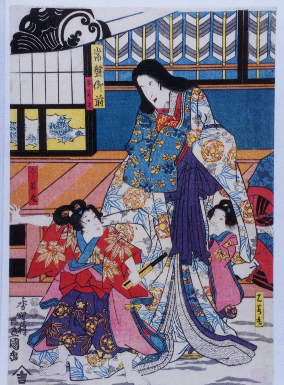 Tokiwa Gozen and her three sons